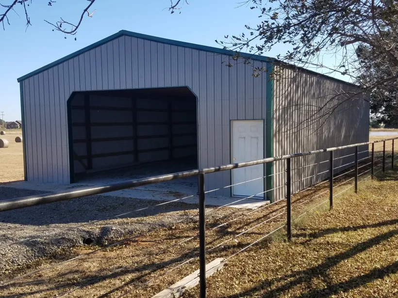 Post-frame building by D.T. Construction