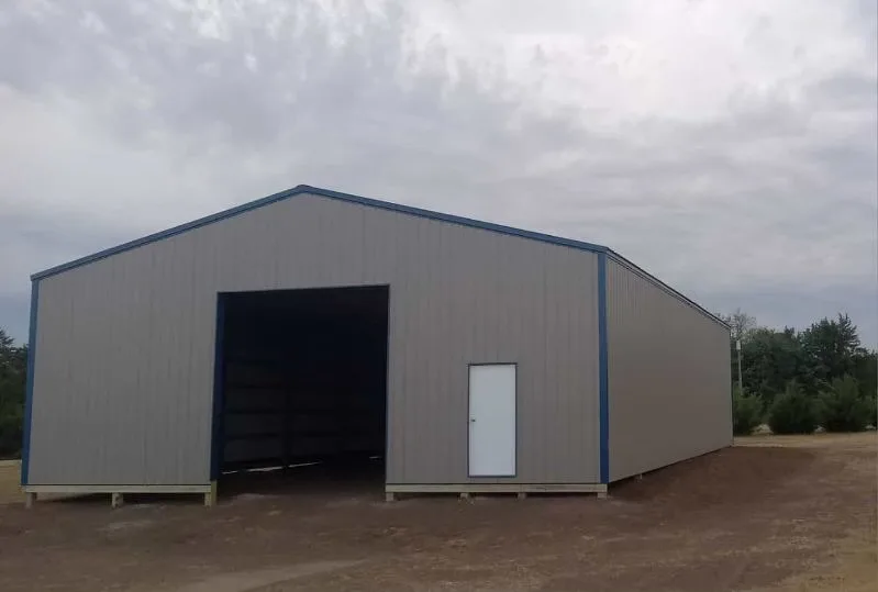 Post-frame building by D.T. Construction