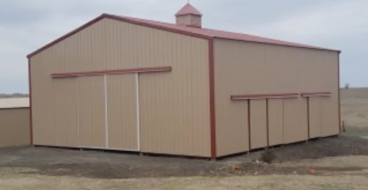 Horse barn built by D.T. Construction